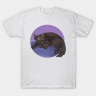 Black cat T-Shirt